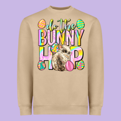 Do The Bunny Hop Easter Day Heavyweight Sweatshirt Designed By Neo Western