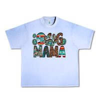 Grape Ice dog mama Urban Heavy Tee - RacoonDesign