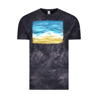 Cloud Black glitter beach background Vintage Tee - HRA Design Shop