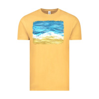 Glitter Beach Background Vintage Tee | Teevron