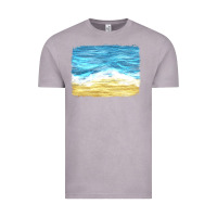 Vintage Zinc glitter beach background Vintage Tee - HRA Design Shop