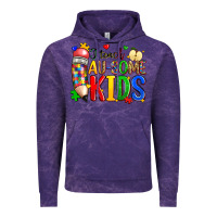 Cloud Purple i teach au some kids Vintage Hoodie - Zillion Design Studio
