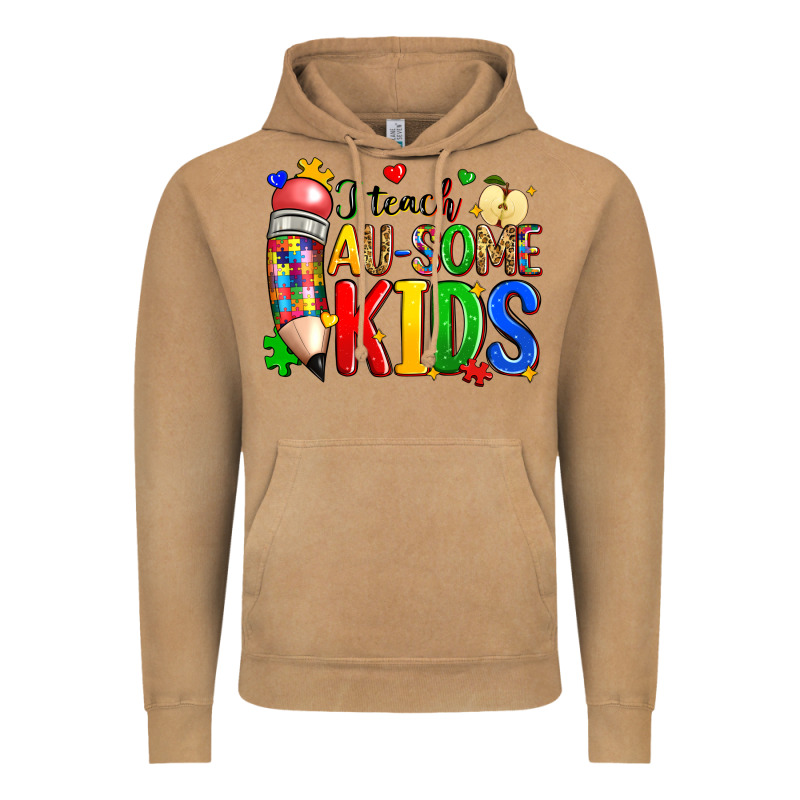 I Teach Au Some Kids Vintage Hoodie by Zillion Design Studio | Teevron