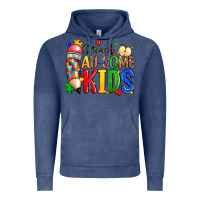Vintage Denim i teach au some kids Vintage Hoodie - Zillion Design Studio
