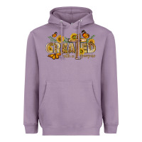 Lavender created with a purpose with sunflower and butterfl Heavyweight Hoodie - NancyCooperArtShop