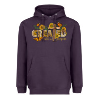Plum created with a purpose with sunflower and butterfl Heavyweight Hoodie - NancyCooperArtShop