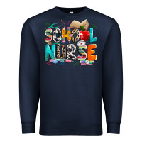 Navy school nurse Premium Sweatshirt - NancyCooperArtShop