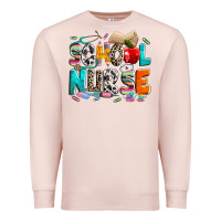 Pale Pink school nurse Premium Sweatshirt - NancyCooperArtShop