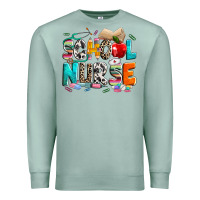 Seafoam school nurse Premium Sweatshirt - NancyCooperArtShop