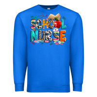 True Royal school nurse Premium Sweatshirt - NancyCooperArtShop