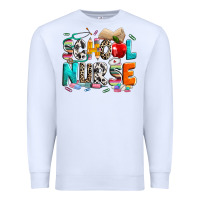 White school nurse Premium Sweatshirt - NancyCooperArtShop