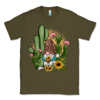 Army Green cactus gnomes Classic Tee - JahusDesignShop
