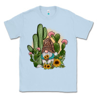 Dusty Blue cactus gnomes Classic Tee - JahusDesignShop