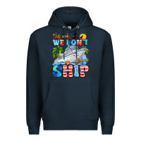 Navy this week we don't give a ship Premium Hoodie - Artiststas