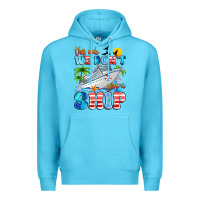 Ocean Blue this week we don't give a ship Premium Hoodie - Artiststas