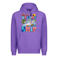 Purple this week we don't give a ship Premium Hoodie - Artiststas