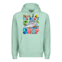 Seafoam this week we don't give a ship Premium Hoodie - Artiststas