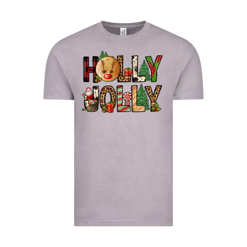 Holly Jolly Vintage Tee by FaDigitalArtStudio | Teevron