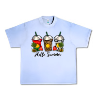 Grape Ice hello summer Urban Heavy Tee - CowhideDigitalArt