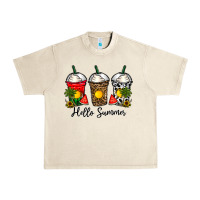 Sandshell hello summer Urban Heavy Tee - CowhideDigitalArt