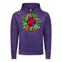 Cloud Purple autism sunflower Vintage Hoodie - Zillion Design Studio