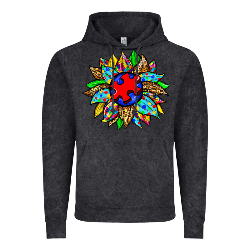 Autism Sunflower Vintage Hoodie by Zillion Design Studio | Teevron