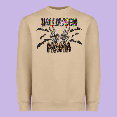 Halloween Mama Heavyweight Sweatshirt Designed By Cowhidedigitalart