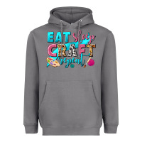 Storm eat sleep craft repeat Heavyweight Hoodie - NancyCooperArtShop