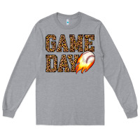 Heather Grey game day baseball Long Sleeve Tee - JahusDesignShop