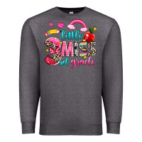 Charcoal Heather little miss third grade Premium Sweatshirt - NancyCooperArtShop