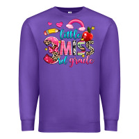 Purple little miss third grade Premium Sweatshirt - NancyCooperArtShop