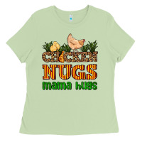 Matcha chicken nugs mama hugs Ladies Tee - AdoDesignShop