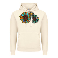 Vintage Artic western sunflowers Vintage Hoodie - RanaPortraitStore