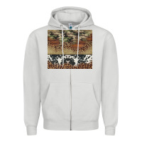 Dove Grey cowhide leopard camouflage Zipper Hoodie - Jasminsmagicworld