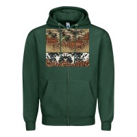 Sports Green cowhide leopard camouflage Zipper Hoodie - Jasminsmagicworld
