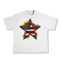 Lunar Rock western 4th of july star Urban Heavy Tee - HRA Design Shop