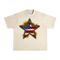 Sandshell western 4th of july star Urban Heavy Tee - HRA Design Shop
