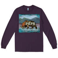 Plum papa bear tumbler Long Sleeve Tee - Artiststas