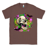 Chestnut halloween skull Classic Tee - AdoDesignShop