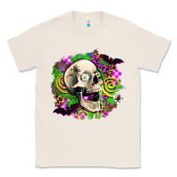 Natural halloween skull Classic Tee - AdoDesignShop