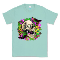 Seafoam halloween skull Classic Tee - AdoDesignShop