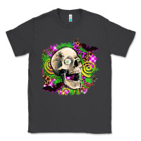 Smoke halloween skull Classic Tee - AdoDesignShop