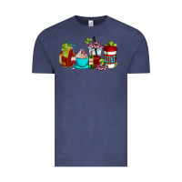 Vintage Denim wine coffee cups Vintage Tee - AdoDesignShop