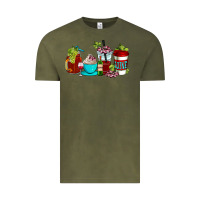 Vintage Olive wine coffee cups Vintage Tee - AdoDesignShop