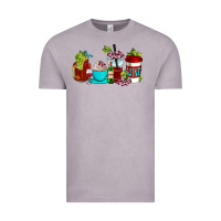 Vintage Zinc wine coffee cups Vintage Tee - AdoDesignShop