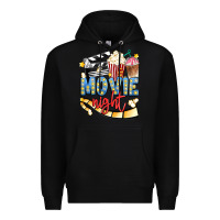 Black movie night Premium Hoodie - Artiststas