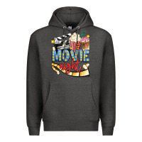 Charcoal Heather movie night Premium Hoodie - Artiststas