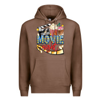 Chestnut movie night Premium Hoodie - Artiststas