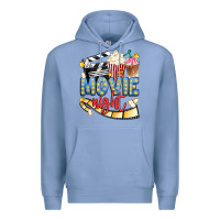 Colony Blue movie night Premium Hoodie - Artiststas
