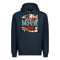 Navy movie night Premium Hoodie - Artiststas